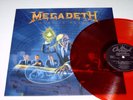 MEGADETH RUST IN PEACE LP RED VINYL ALBUM THRASH METAL