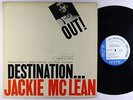 Jackie McLean - Destination Out LP - Blue Note - BLP 4165 Mono RVG Ear NY USA