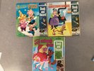 vintage peter pan and records book and record set of  three 1937, 38,45