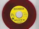 1965 Robb London & Rogues Who'll Be The One Red Vinyl Promo 45 Record Beckingham