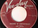 THE DELLS Dreams Of Contentment / Zing Zing Zing VEE JAY Doo Wop