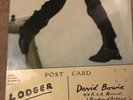 David Bowie, postcard lodger vinyl. original 1979. PL13254