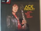 KISS Ace Frehley Live..Into The Night, 2xLP on Limited RED Colored Vinyl. import