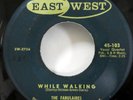 the FABULAIRES 45 While Walking / No No EAST doowop VG++       Kz 945