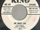DOOWOP 45 HAMILTON SISTERS (RUTH CARROLL) KING 4873 ONE HONEST LOVE / PARTNERS..