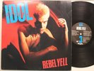 Billy Idol Lp Rebel Yell (1983) On Chrysalis - Vg+ / Vg+ To Vg++ (Gold Promo Sta