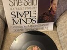 Simple Minds-All The Things She Said (12” Single Signed)