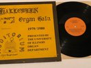 Halloween Organ Gala LP The University Of Illinois Organ Department 1979/1980