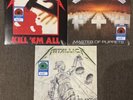 METALLICA Vinyl WalMart Set Kill ‘Em All, Master Of Puppets, And Justice For All