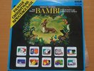 Walt Disney's BAMBI & 10 Popular Christmas Songs Shirley Temple LP Vinyl