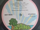 Roxy Music LP Stranded UK Pink Island Rim 1st Press A-1 B-1 NICE COPY  **