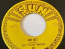 BILLY THE KID EMERSON RARE R&B BLUES ROCKER SUN LBL 219 RED HOT PUSH MARKS ORG