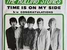 * ROLLING STONES Time Is On My Side / Congratulations PIC SLEEVE London 9708 45