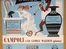 Decca Record, very rare1950s, Alfredo Campoli, Tartini Violin Sonatas
