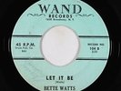 Doo-Wop 45 - Bette Watts - Let It Be - Wand - VG+ mp3