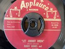 Rockabilly Surf ROBBY RHINES ROGUES-Port Zibee Part II / Let Johnny Drum RARE 45