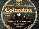 PINK ANDERSON AND SIMMIE DOOLEY COLUMBIA  Every Day in The Week Blues/ C.C. & O.