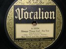 1925 Ben Selvin Whoopee / Sleepy Time Gal Fox Trot Vocalion 10