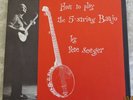 Pete Seeger - How To Play the 5-String Banjo - 1954 USA Folkways LP Box Set - EX