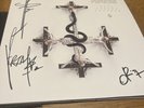 Behemoth Opvs Contra Natvram Lux Gatefold White Black Gold Splatter Vinyl Signed