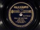 78 RPM -- Walter Davis (plus Yank Rachel, mandolin), Bluebird 7745, EE+ Blues