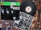 RARE 1963 FIRST PRINT GOLD/WHITE ODEON   WITH THE BEATLES   LENNON McCARTNEY