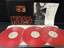 RED VINYL KISS FACE-LIFT RARE MUSIC 354MX VINYL US LP