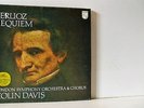COLIN DAVIS berlioz requiem 2X LP, BOX SET, EX+/EX-, 6700 019, vinyl, philips