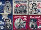 Bob Luman Mac Curtis R. Grayzell Lew Williams J. Olenn  B. Mack  6 Vinyl EPs Set