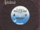 Generation X VALLEY OF THE DOLLS Australian CHRYSALIS Records RARE 7