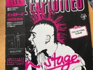 The Exploited Live Collectors Album Ex/Ex Rare Japanese Vinyl LP. Obi + Inner