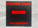 Rollins Band Liar Disconnect Limited Edition Poster Pack 7 inch vinyl single