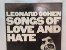 Leonard Cohen: Songs Of Love And Hate [LP] 1971 Columbia Records C 30103