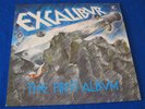EXCALIBUR / The First Album OG GERMANY 1st PRESS LP 1972 RARE HEAVY PSYCH PROG