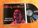 BILLIE HOLIDAY BODY AND SOUL MONO MGV-8197 1957 Clef Verve Jazz Voc original lp