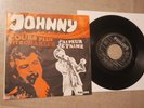 45t belge JOHNNY HALLYDAY cours plus vite charlie