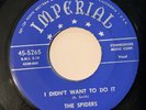 Spiders - I Didn't Want To Do It / You're The One - Vocal Group R&B Blues 45rpm