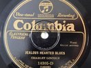 prewar pre-war blues 78 CHARLEY LINCOLN Jealous Hearted Blues COLUMBIA 14305 E
