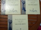 UK COLUMBIA 33CX 1245/67/85 3LPS COMPLETE SET VEGH STRING QUARTET BARTOK-NM--