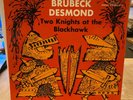 AUTOGRAPHED Brubeck & Desmond Two Knights The Blackhawk LP 1959 Red Mono Fantasy
