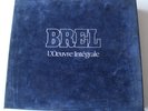 Jacques Brel, l'oeuvre intégrale , coffret 14 LP - 33 tours