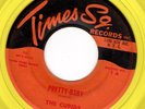 Doo Wop 45 THE CUPIDS Let's Rock / Pretty Baby TIMES SQAURE Yellow Vinyl VG++