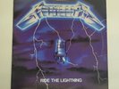 METALLICA Ride the Lightning LP Elektra/Megaforce 1984 1st Press US 60396-1 VG+