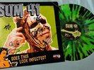 SUM 41 - Does This Look Infected ? Green Tour Splatter Vinyl SIGNED Rare