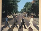 VINYL THE BEATLES Abbey Road PROMO STICKER APPLE PCS 7088 UK Press LP GLOSSY