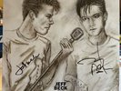 JEFF BECK / JOHNNY DEPP 2022 SIGNED GOLD 18 LP AUTOGRAPHED BY BOTH