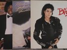 MICHAEL JACKSON Off The Wall, Thriller, Bad 1979, 1982, 1987 EPIC  3 lp lot