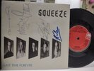 Squeeze - Last Time Forever 45 Single 1985 UK SIGNED By Full Band