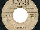 DEL-RYTHMETTS Chic-A-Boomer J-V-B Rare Female Detroit Doo Wop R&B 45 Hear INSANE