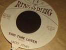 Lacey Jones Ring -a -Ding 45 record funk and soul thief of Love / Two time loser